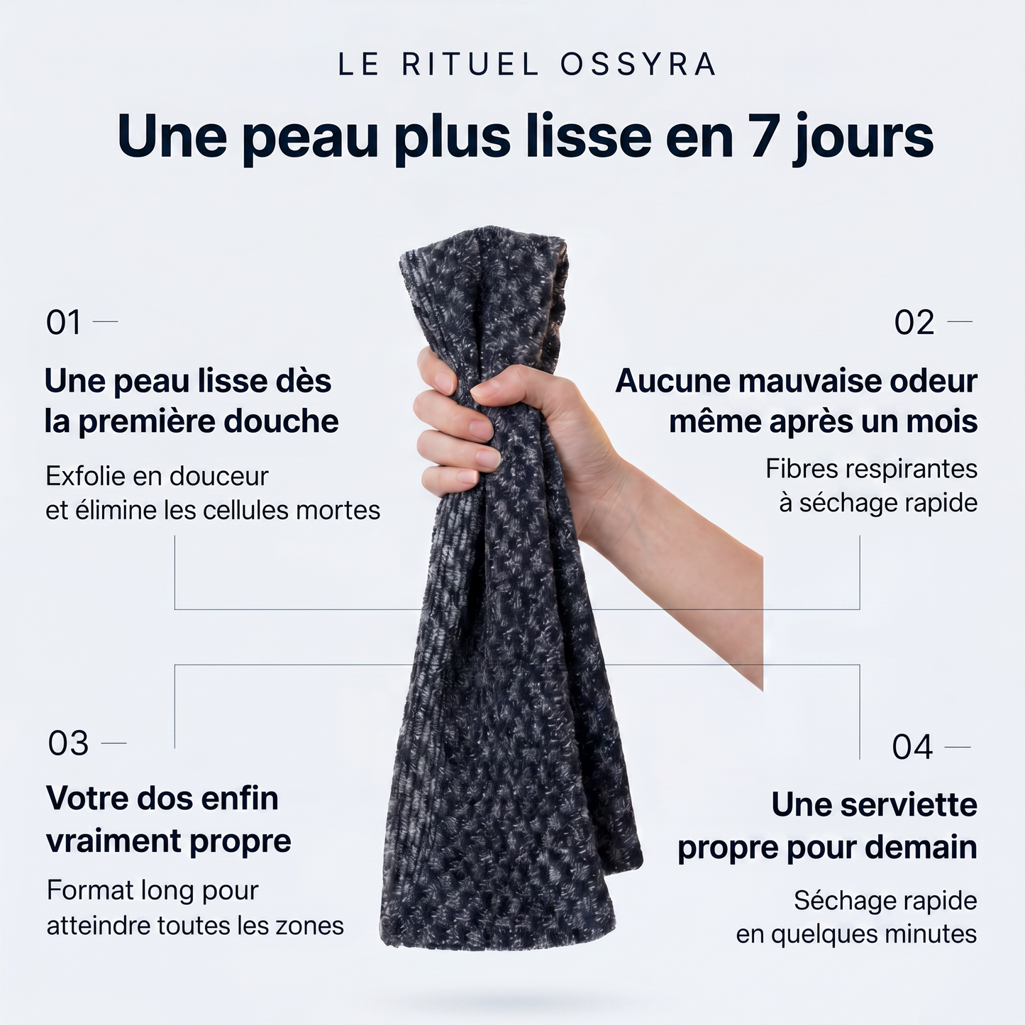 Serviette Exfoliante Ossyra